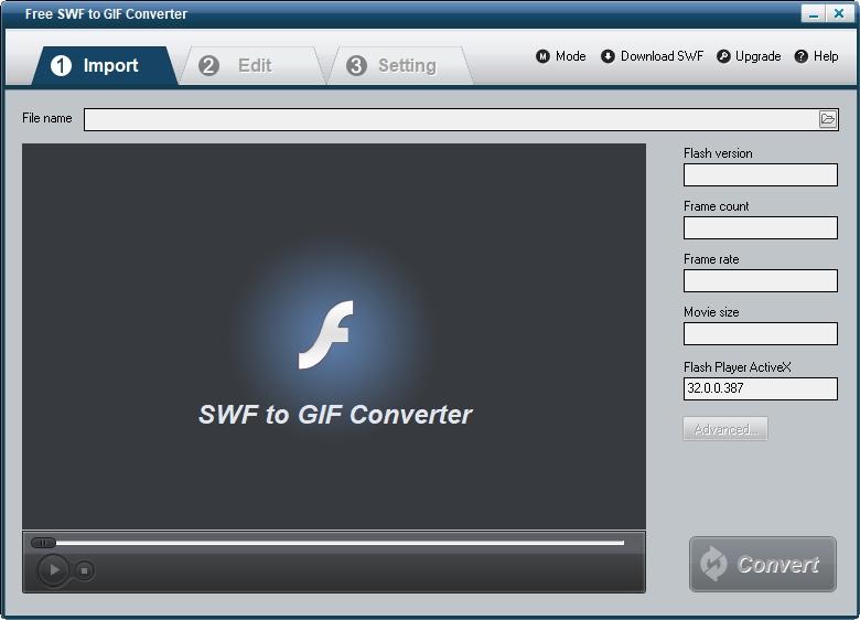 SWFtoGIFConverter,swf转换.