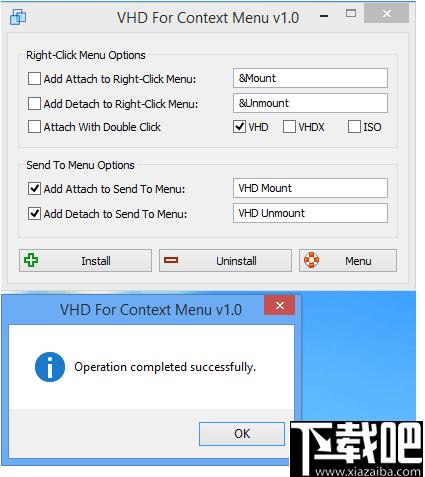 VHD右键菜单工具下载,vhd,右键管理,右键菜单